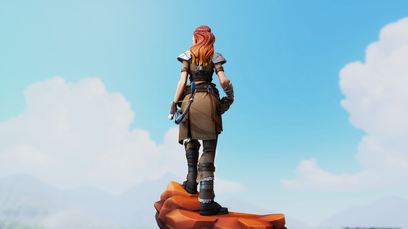 Illustration for article titled If Horizon Zero Dawn's Aloy Was In Overwatch